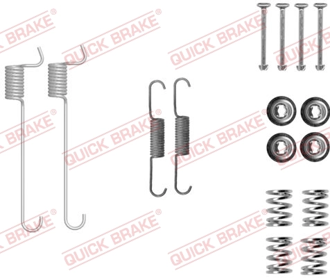 Accessory Kit, parking brake shoes